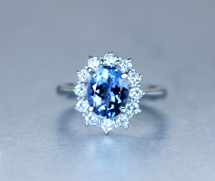 jewel planet 公式サイト / PT900 サンタマリアアクアマリンリング