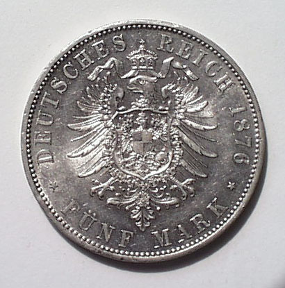 860. 1958年 銀貨 ドイツ 5マルク 860. 1958年 銀貨 ドイツ 5マルク