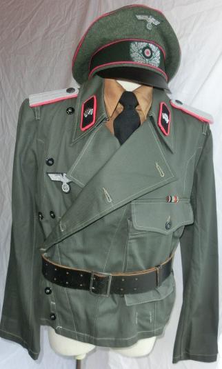 ドイツ軍服本物[戦車の運転手のユニフォーム]