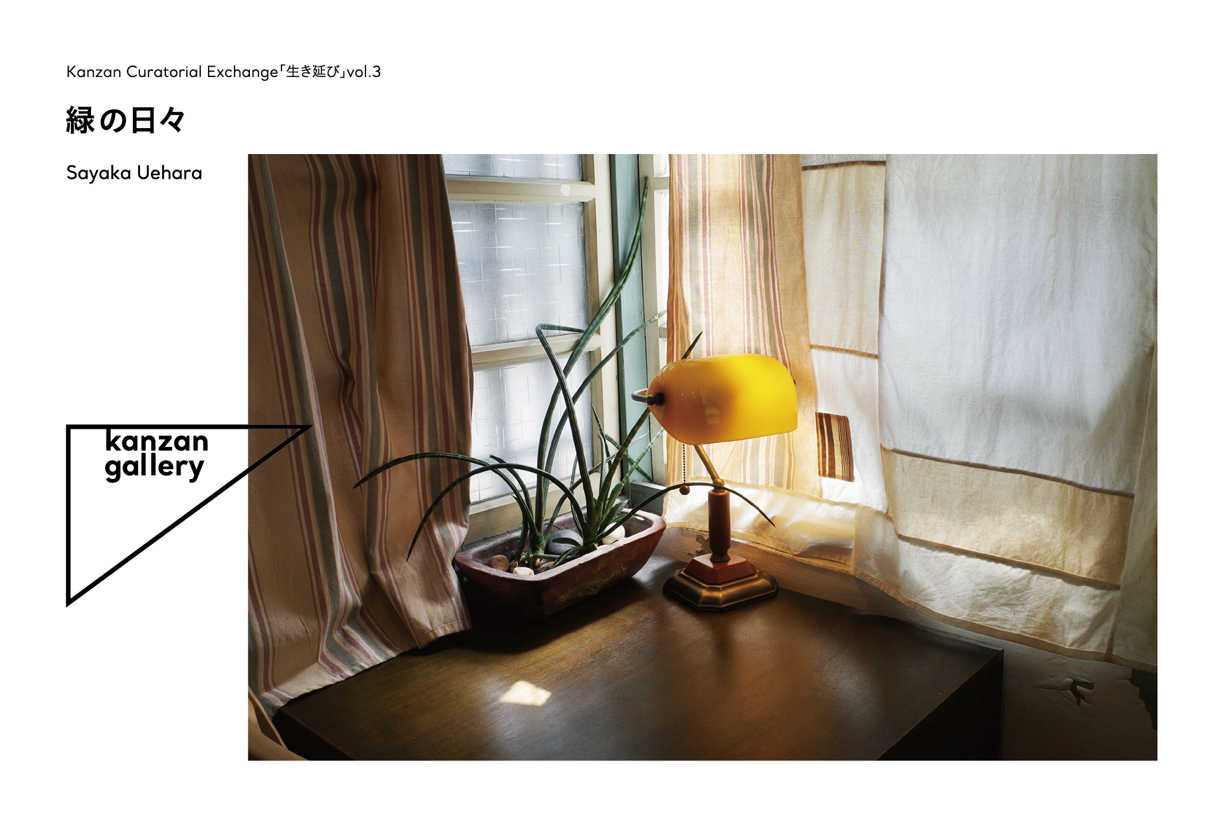 緑の日々｜上原沙也加 - Exhibitions - kanzan gallery