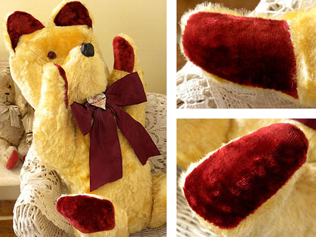 ♥フランスからやって来たボルドー色のアンティーク JPM?フレンチベア