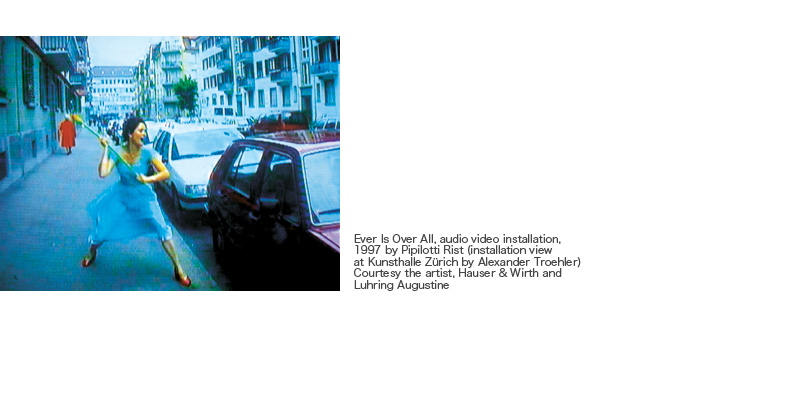 額装済/Ever is Overall 1997（ピピロッティ リスト）ポスター Amazon