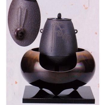 希少☆レア☆面取風炉☆茶道具☆唐銅☆五徳☆金属 【