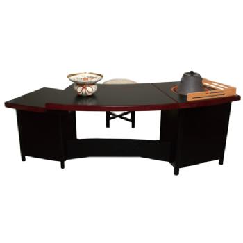 扇面立礼卓 而妙斎好写【販売】-茶道具は京都しみず孔昌堂