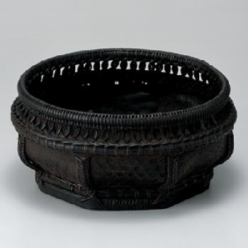 唐物写 八角炭斗【販売】-茶道具は京都しみず孔昌堂