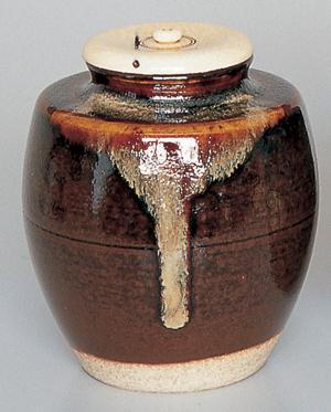 茶入 唐物 初花 大名物写【販売】-茶道具は京都しみず孔昌堂