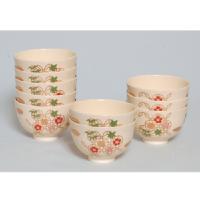 192【茶道具 裏千家】数茶碗 仁清 間取宝尽し 橋本永豊 10客 192