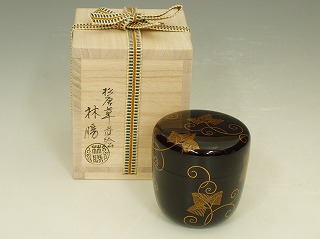 中棗【販売】松唐草蒔絵