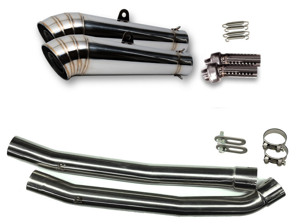 カワサキ ZX-14 ZZR1400 ZX14 2008-2011｜LCIPARTS公式 スリップオン