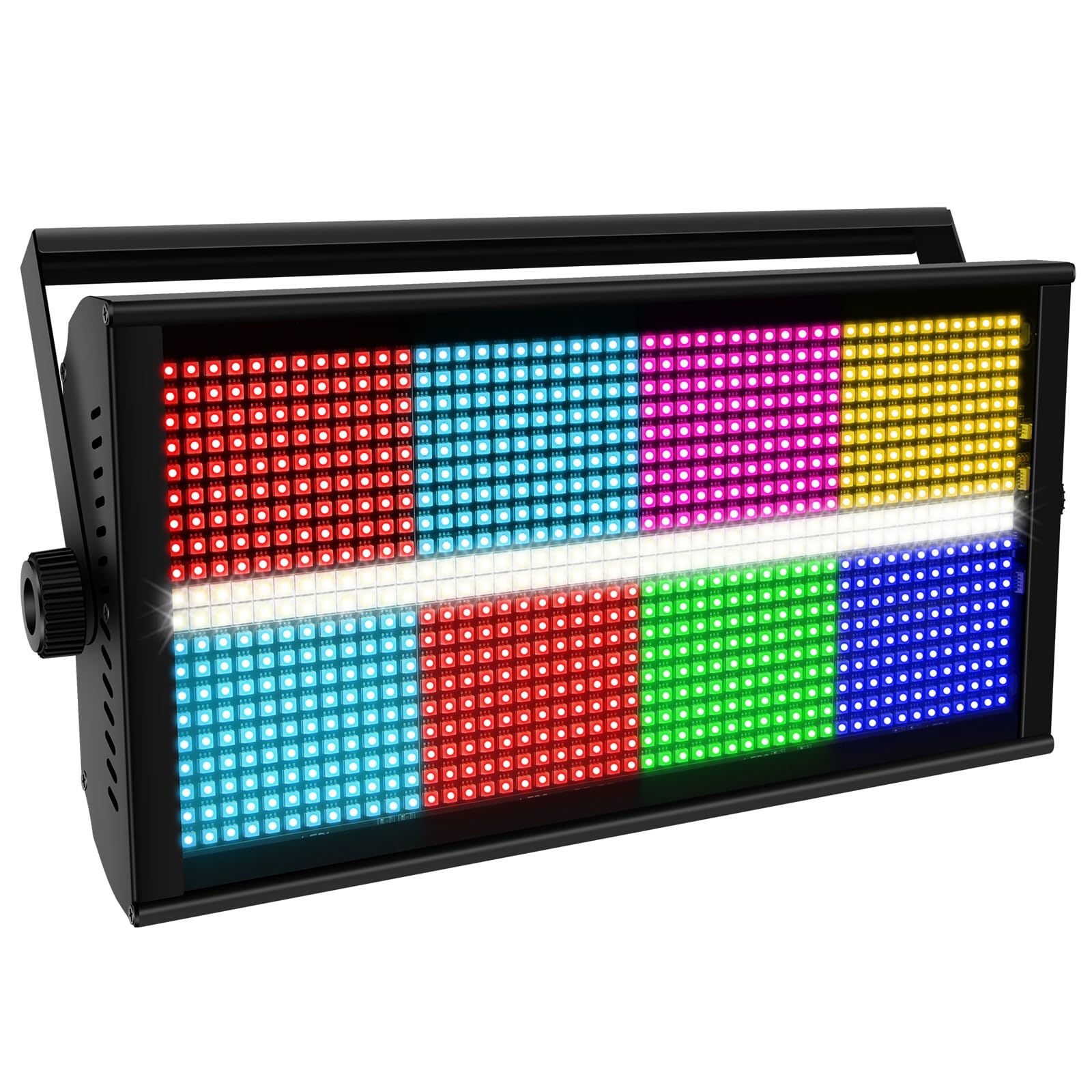 500W 960LED RGB+W DJ Strobe Light Panel with Zone Control for