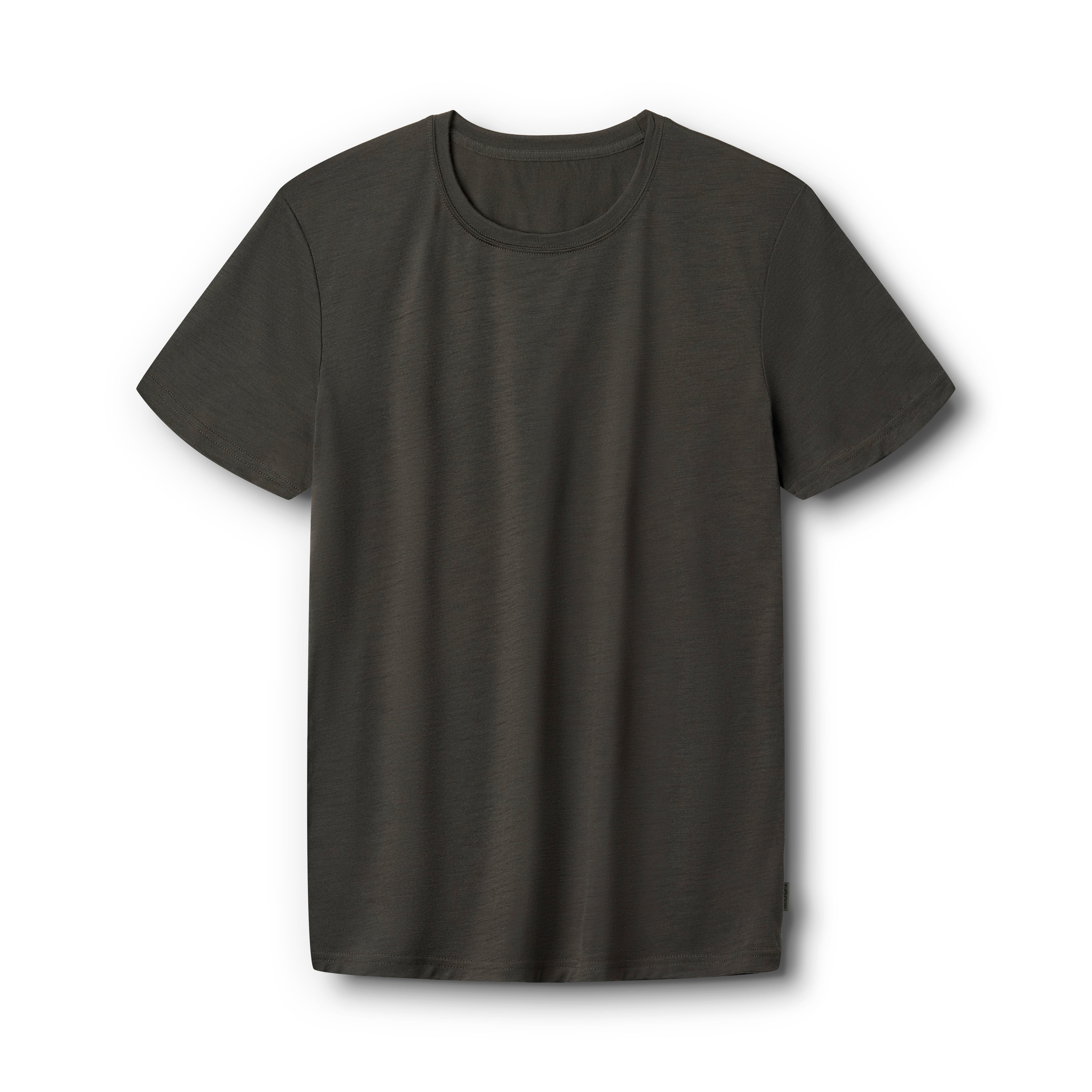 Mens merino T-shirt, short sleeve. 100% merino wool. Made in