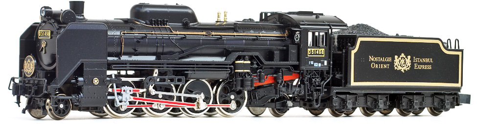 鉄道模型 D51 498 オリエントエクスプレス88