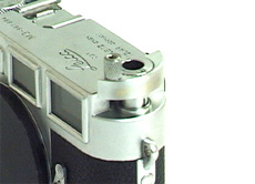 ライカ純正 巻き戻しクランク ライカMP、M3に適合 シルバー 廃盤品