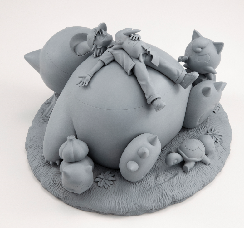 ポケモン】開発中G.E.M.「カビゴンとおやすみ」原型初公開メガ