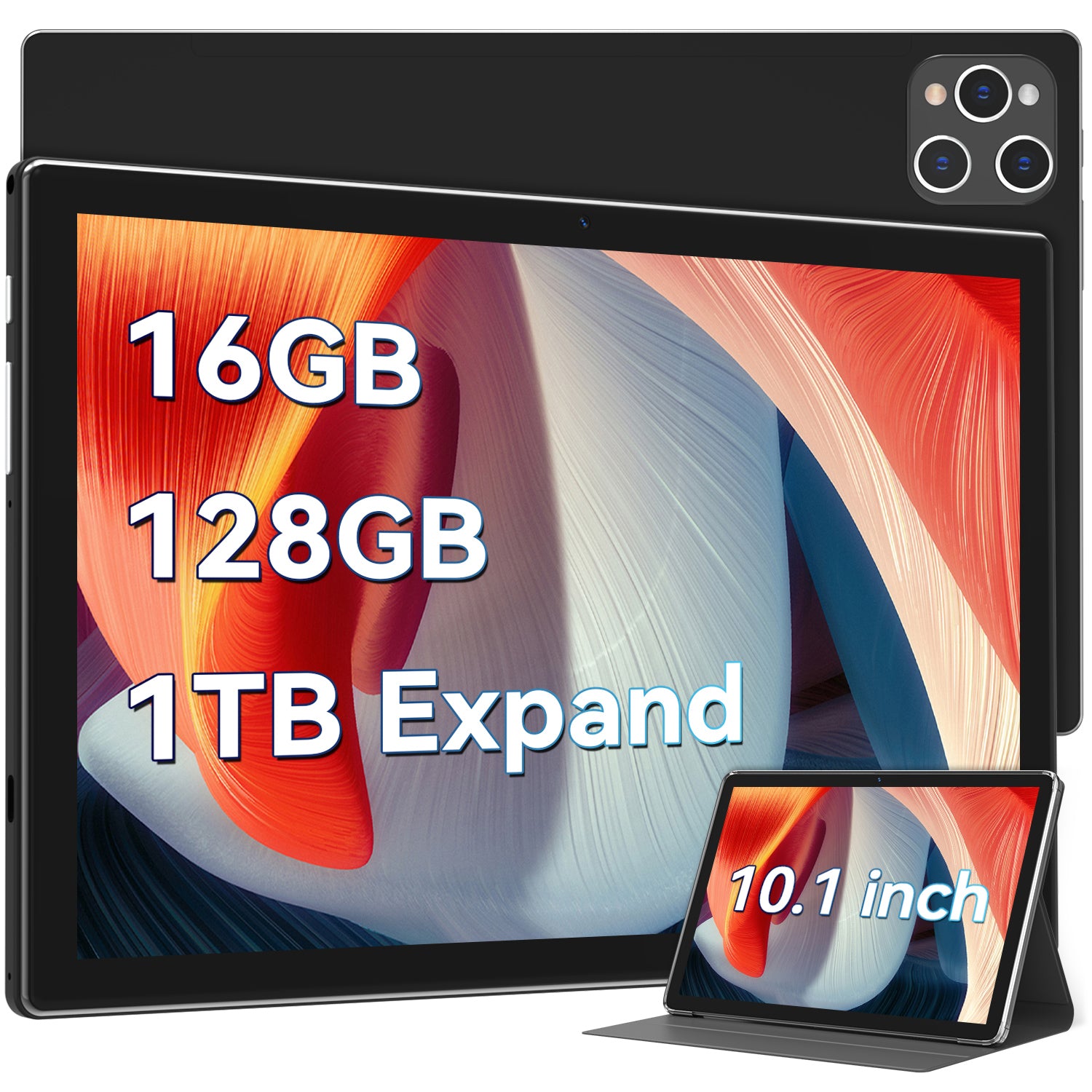 Android 12 Tablet 10.1 inch Tablet,5G Wi-Fi Tablet, 2024 Latest