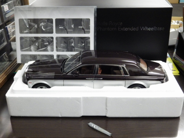 1/18 京商 ロールスロイスファントム 超深リムカスタム 1/18 京商