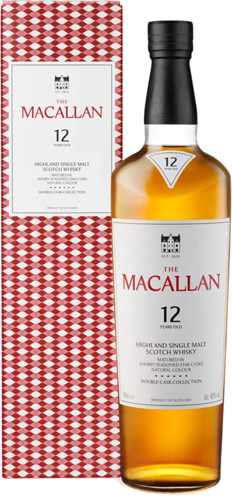 The Macallan Double Cask 12 Year Old Single Malt Whisky 750ml