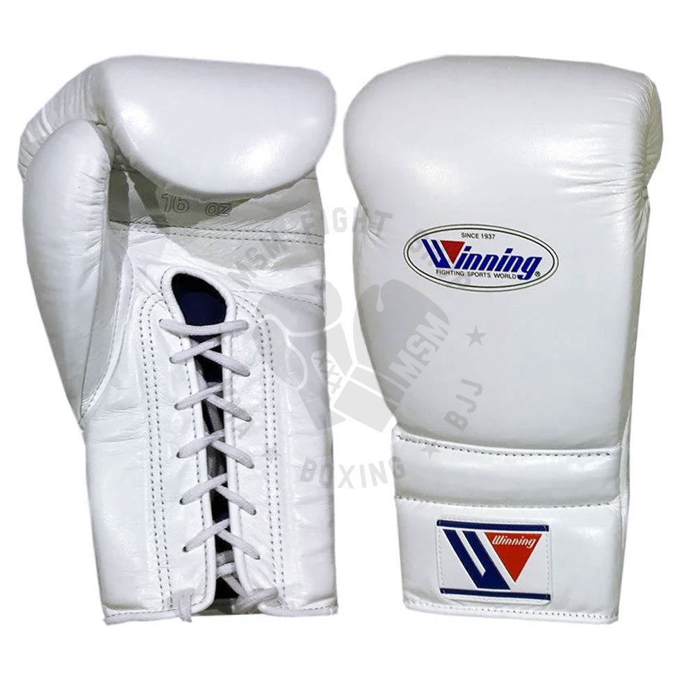 WINNING GLOVES LACE BOXING WHITE | Boxing Gloves | Japan – MSM