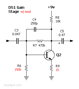 AMZ-FX Guitar Effects Blog » Blog Archive Fat mod for the Boss DS