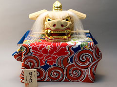加賀獅子頭の贈答 - 加賀人形と金沢の郷土玩具：中島めんやオンライン