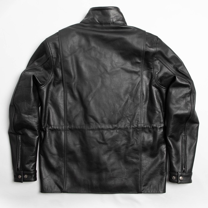 25WJ-2 ミドル丈レザージャケット ブラック｜レザージャケット｜の通販