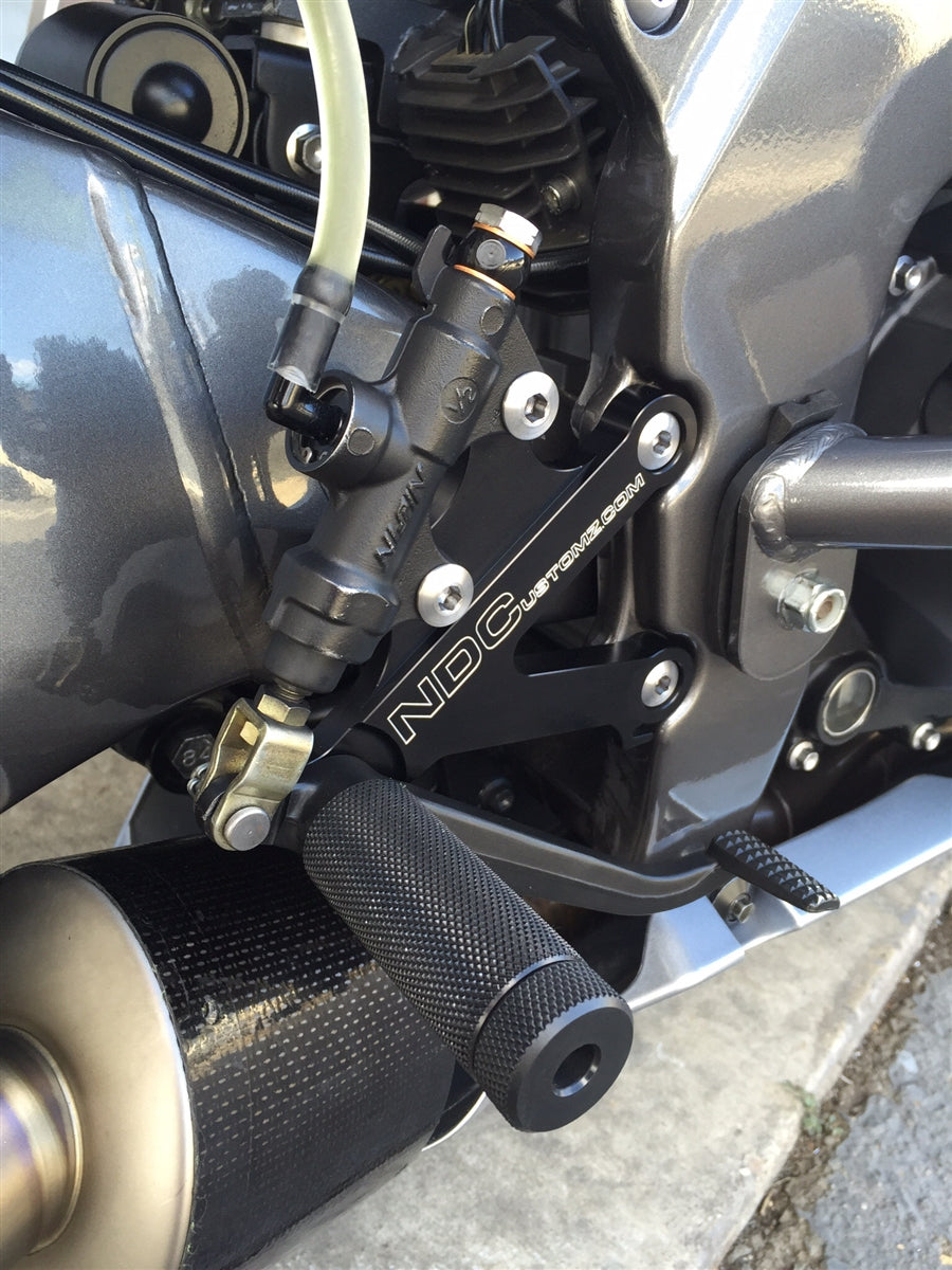 05-08 ZX6R Rear Sets & Pegs – NDCustomz
