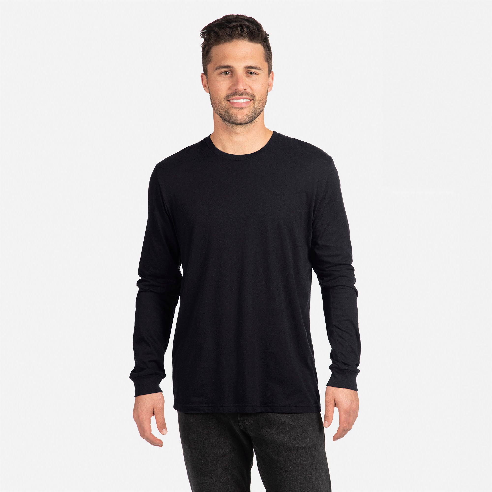 CVC Long Sleeve T-Shirt - Black | 6211 | Next Level Apparel