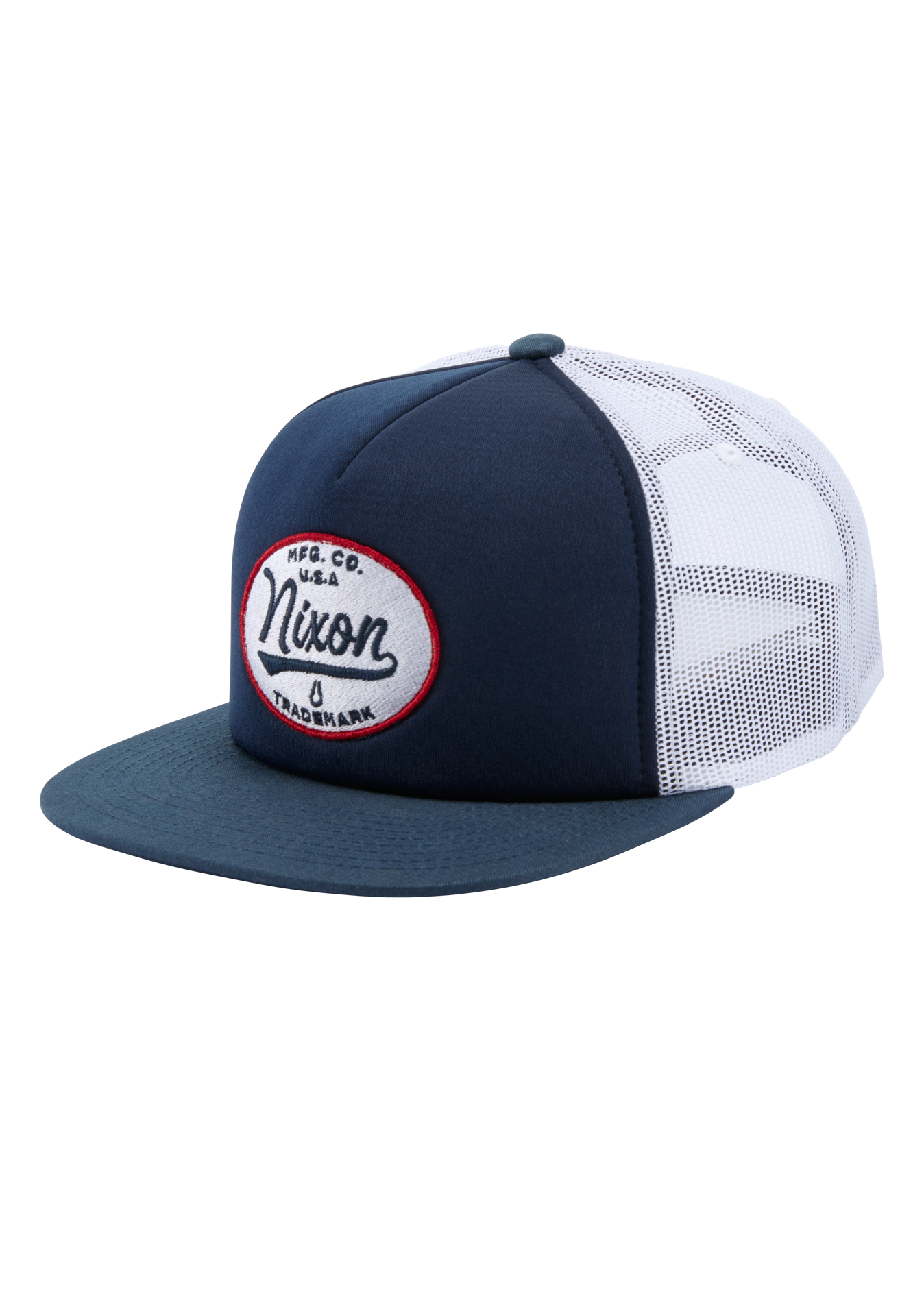 Tioga Trucker Hat | Navy / White – Nixon US