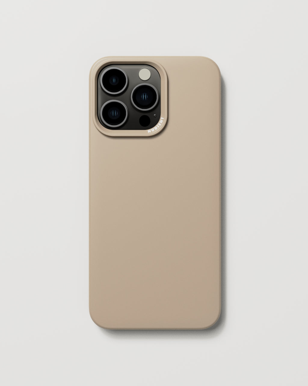 Thin Case - Clay Beige - iPhone 15 Pro Max – NUDIENT