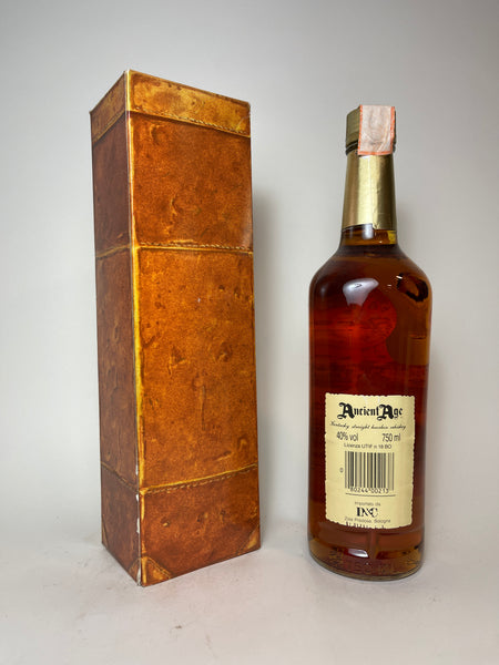Ancient Age Kentucky Straight Bourbon Whiskey - Bottled 1989 (40
