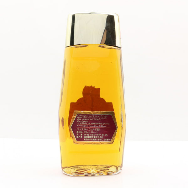 Carrington Blended Canadian Rye Whisky - Distilled 1985 (40%, 75cl