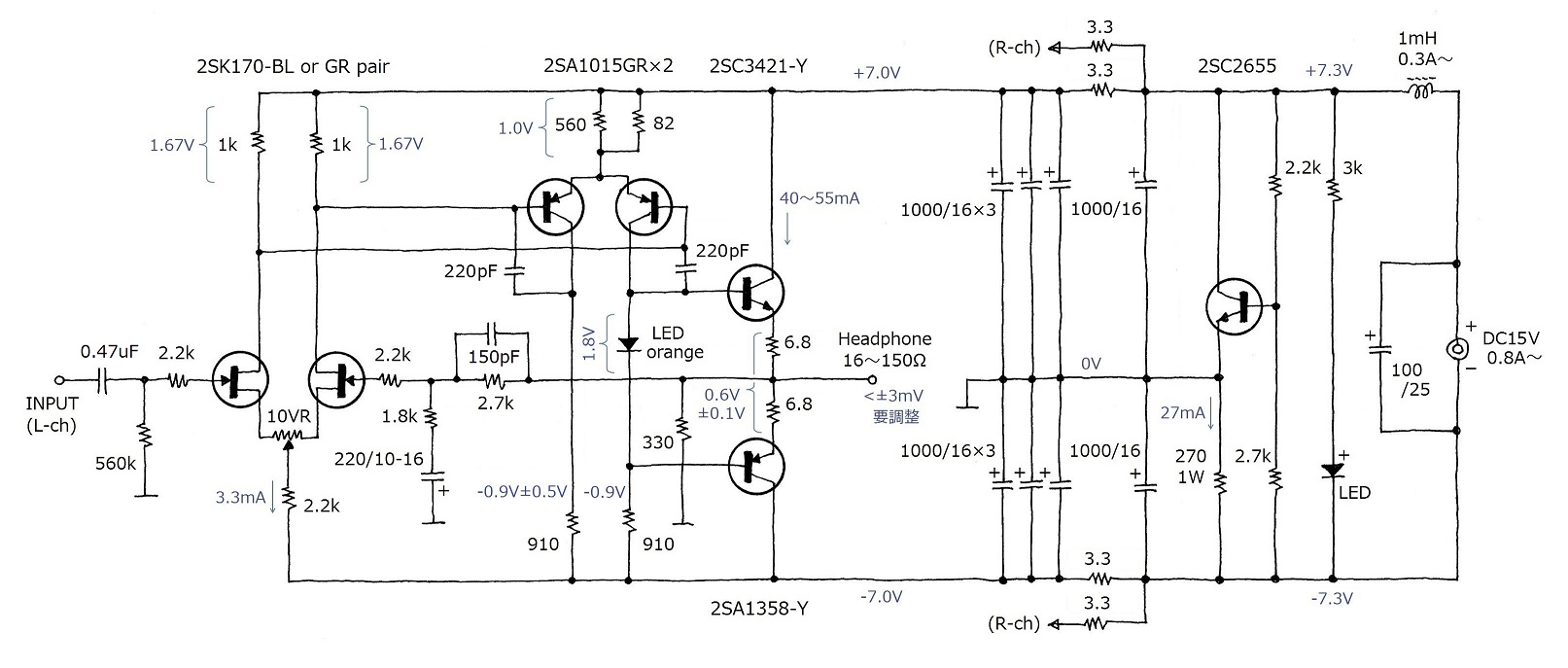 Headphone Amp Project