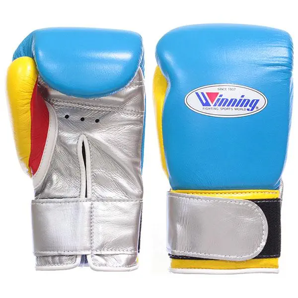 winning ウィニングボクシンググローブ ブルー 8オンス MS-200 楽天