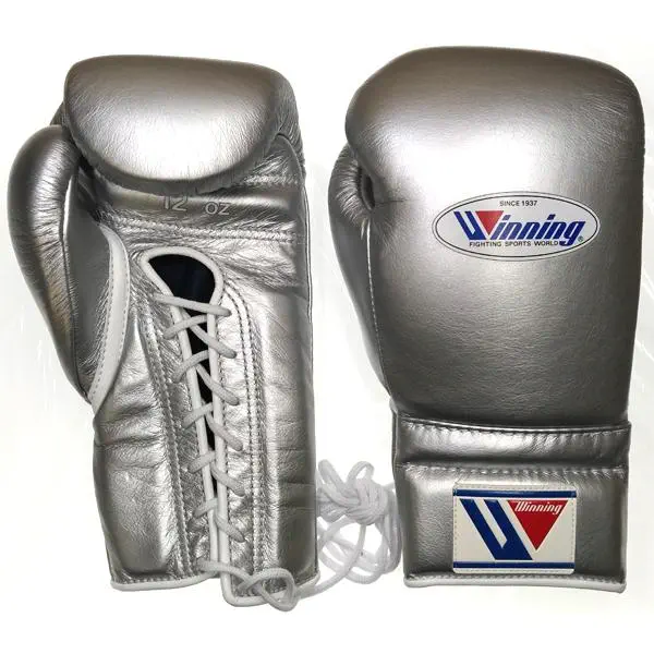 Winning ウイニング ボクシンググローブ 12oz ひもタイプ ネーム刺繍