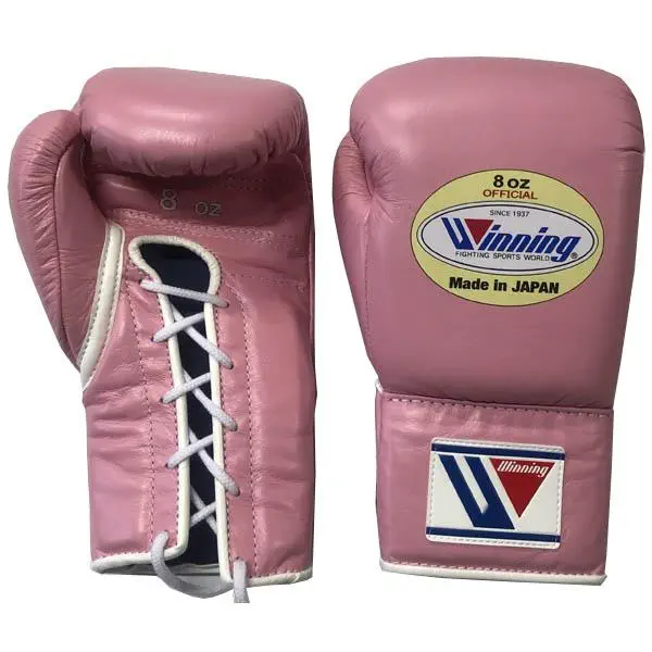 Winning ボクシンググローブ 8oz カラーオーダー 紫 銀 Winning