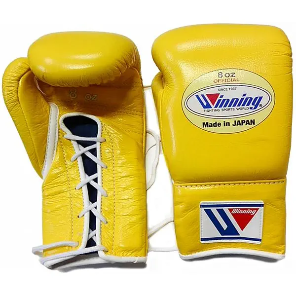 ウイニング(WINNING) ボクシンググローブ プロ試合用 8オンス ひも式