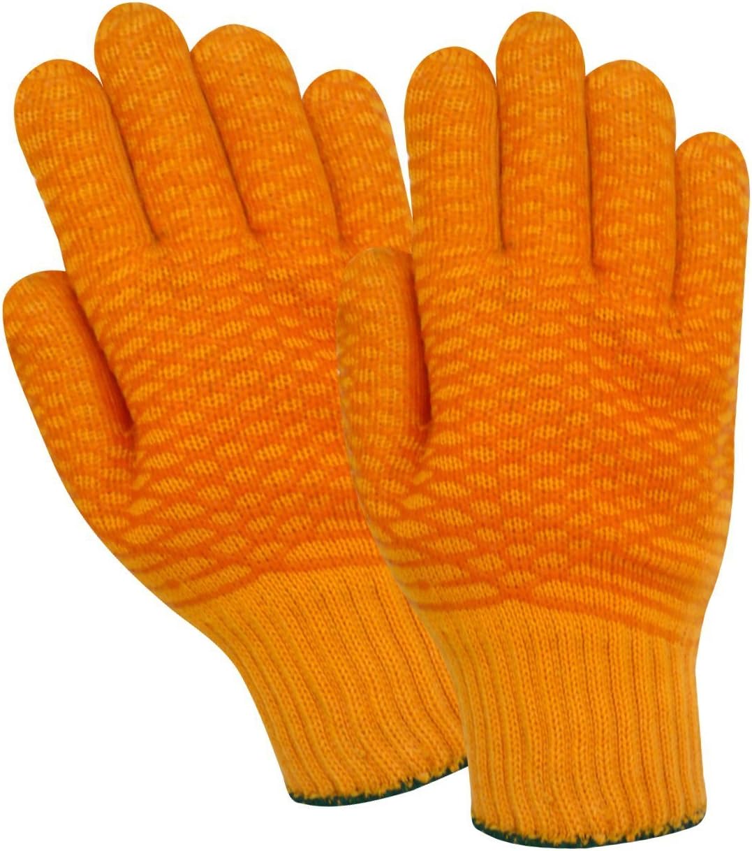 1145 Orange Cotton/Synthetic Full Fingered Work & General Purpose