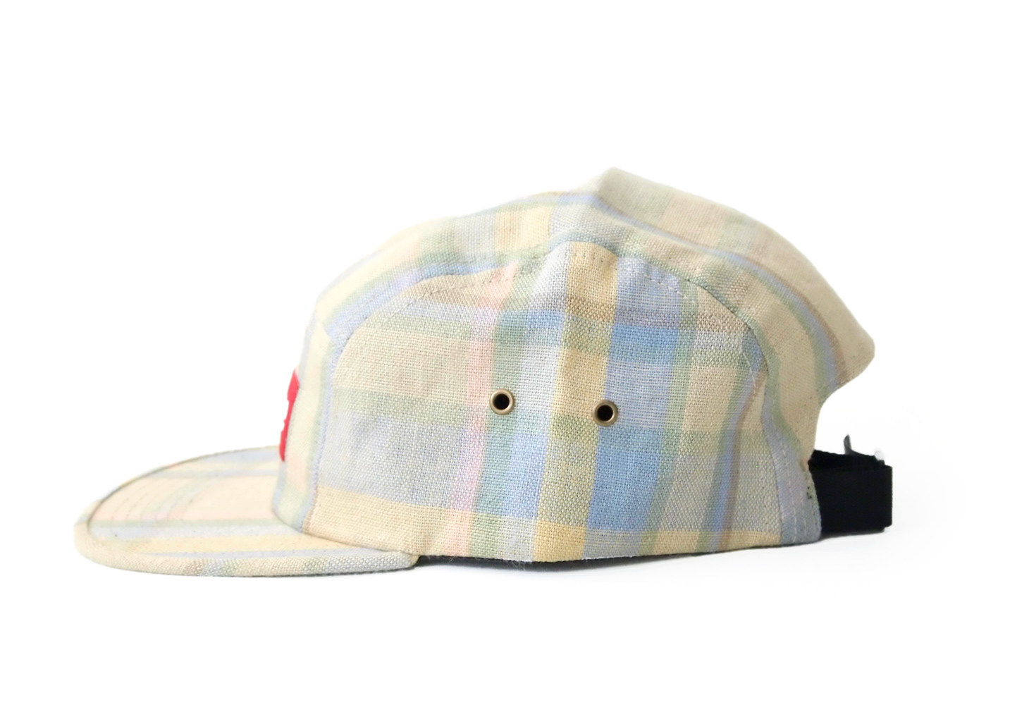 Supreme - Plaid Linen Camp Cap - ParkSIDER