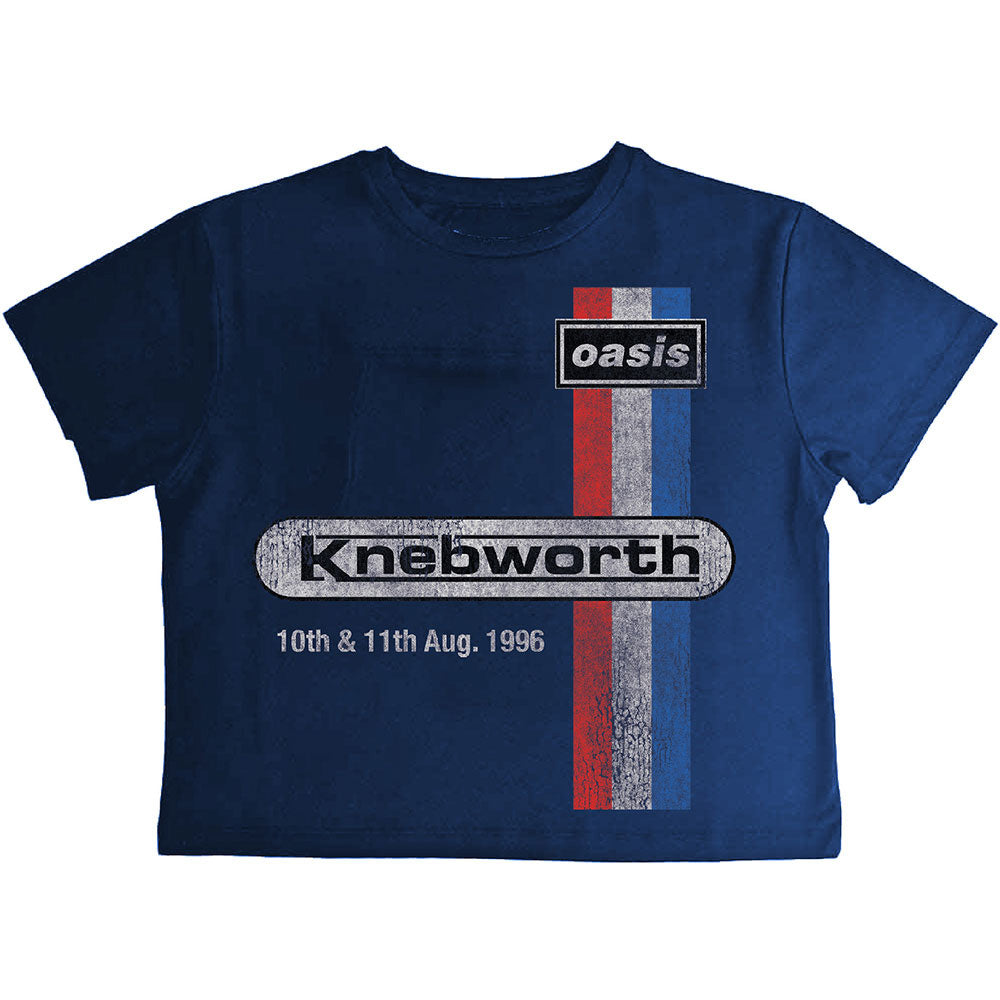 OASIS オアシス (結成 35周年 ) - Knebworth '96 / CROP / Tシャツ