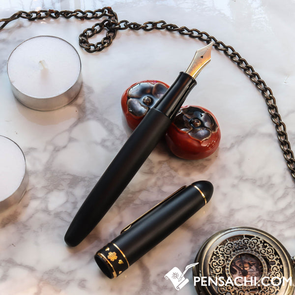 PLATINUM #3776 Century Higo Zogan Fountain Pen - Sakura | PenSachi