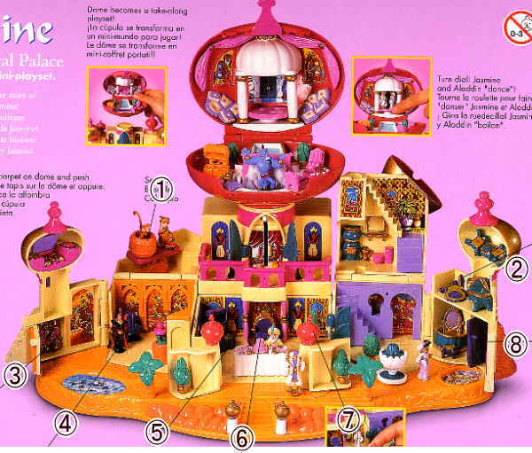 ポーリーポケット ディズニー「ひみつのコレクション」アラジン