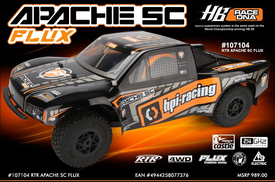 HPI Racing RTR Apache SC & C1 Flux | RC Soup