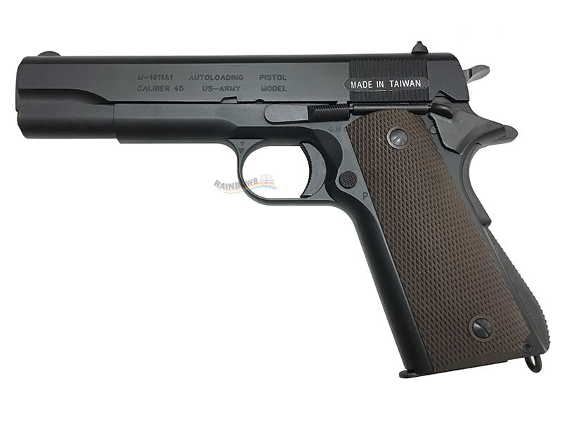 KSC M1911A1 .45 Full Metal GBB Pistol – Rainbow 8