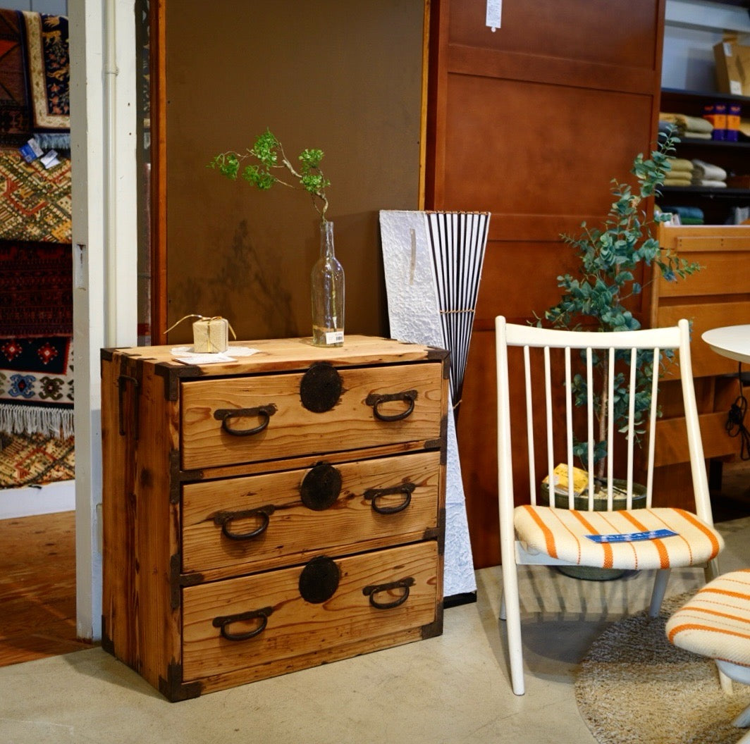 値下げ】和風箪笥 木工 収納 家具 レトロ ビンテージ 古風 古家具