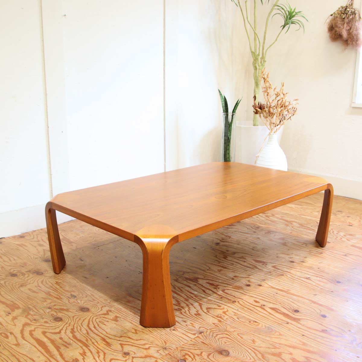 天童木工 TENDO 曲木 乾三郎 座卓 ローテーブル 1210×755mm 天童木工 /