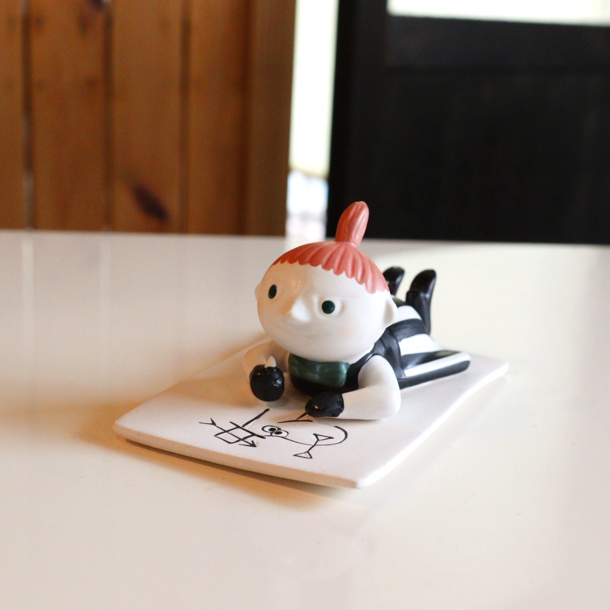 アラビア / ARABIA リトルミィ フィギュア お絵描き ムーミン 廃盤 中古