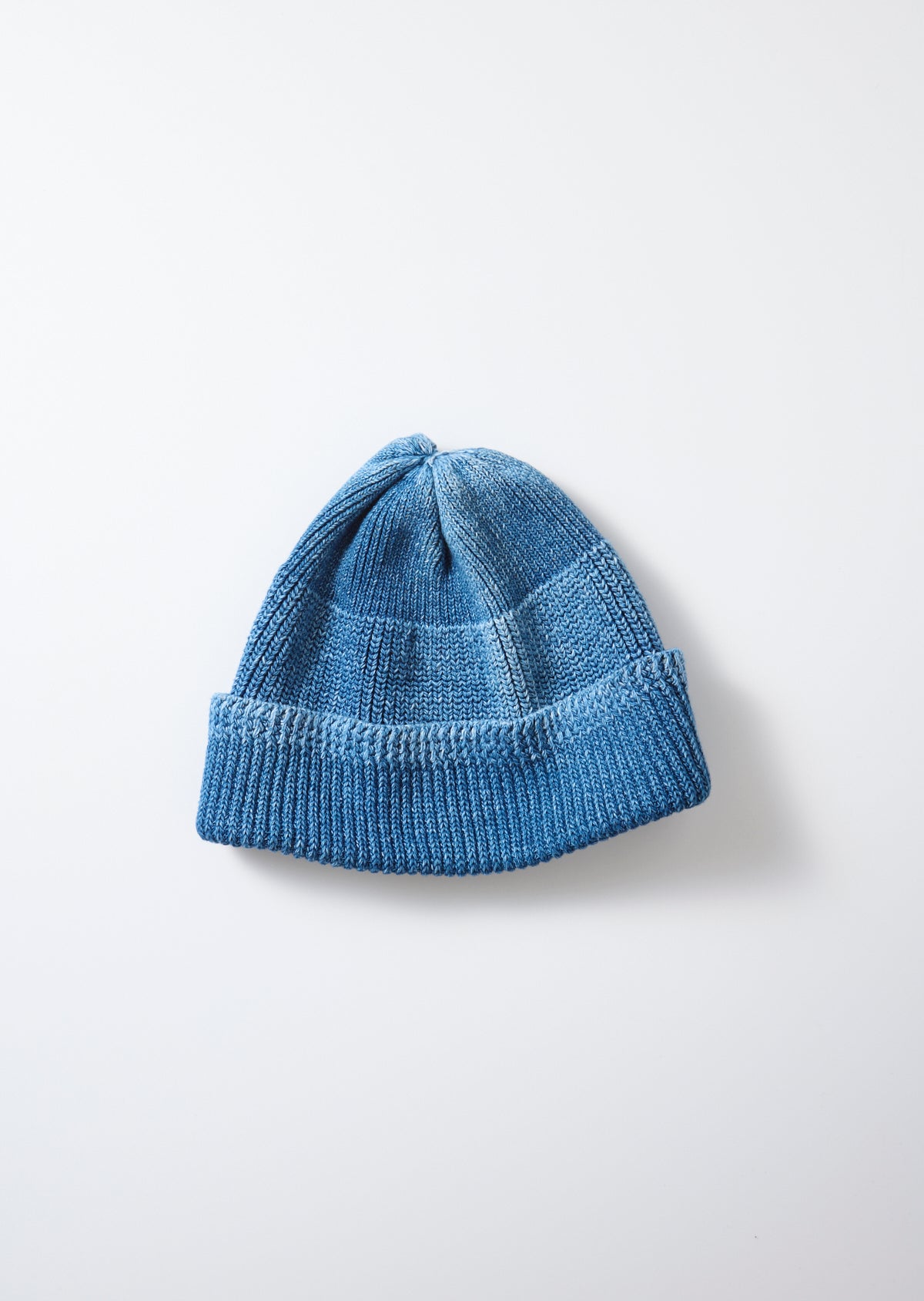 インディゴ染め ミリタリー ワッチキャップ - R5146｜ニット帽｜ROTOTO