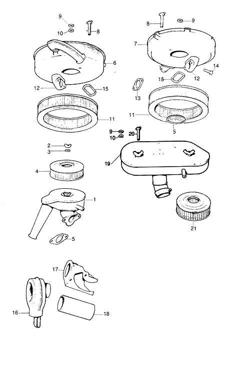 三和トレーディング/クラシックミニホームページ - パーツリスト -
