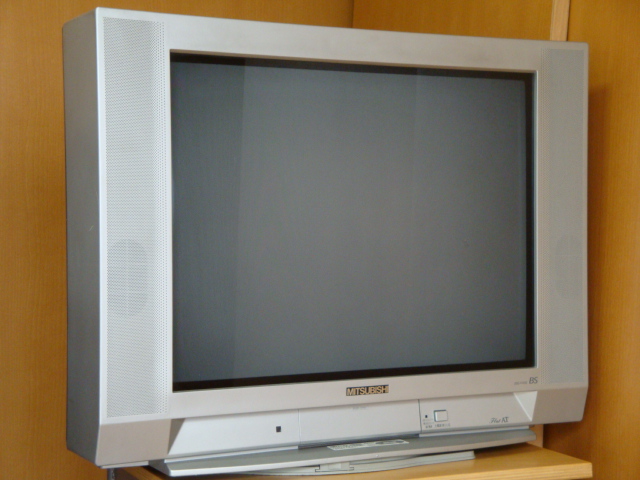 MITSUBISHI 三菱 25型 BS内蔵 フラット テレビ 25C-FA33 2001年製