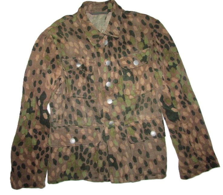 WWⅡ ドイツ軍 迷彩服 M44ドット迷彩 ズボン Mサイズ 麻生地 Yahoo